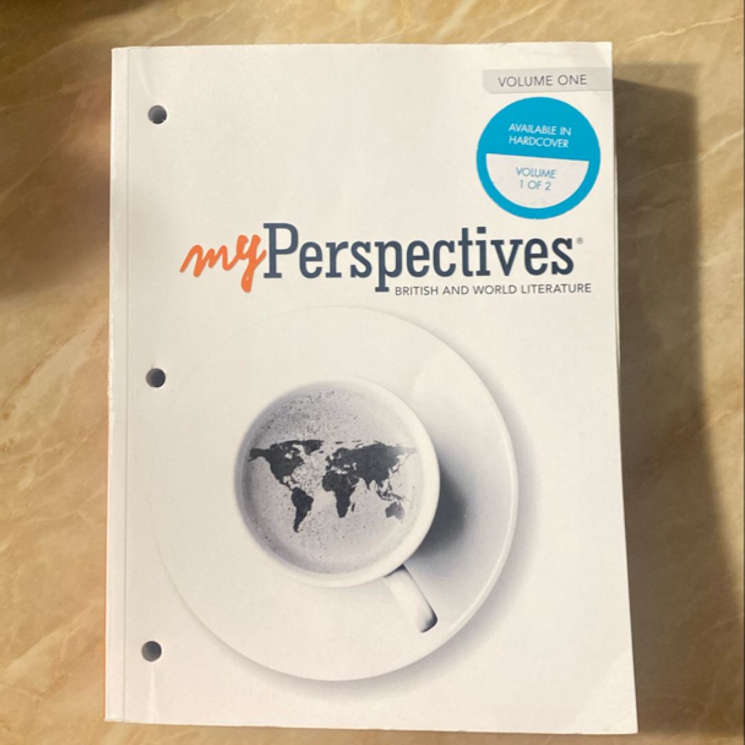 Myperspectives 2022 Consumable Student Edition Volume 1 Grade 12