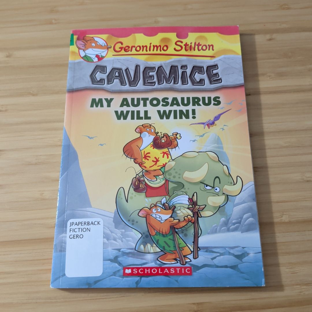 My Autosaurus Will Win! (Geronimo Stilton Cavemice #10)