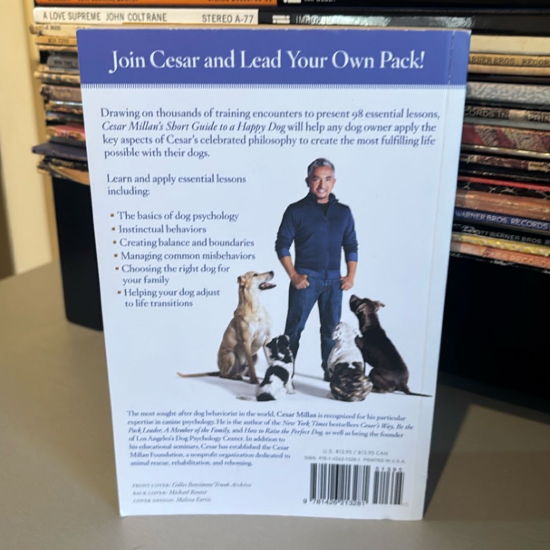 Cesar Millan's Short Guide to a Happy Dog by Cesar Millan