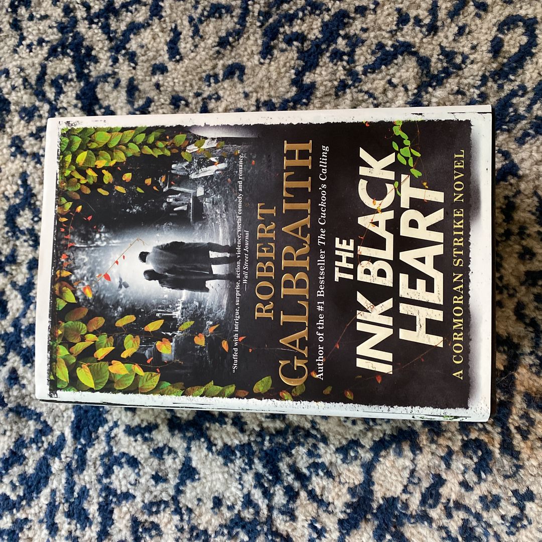 The Ink Black Heart - Hardback Like New Condition 