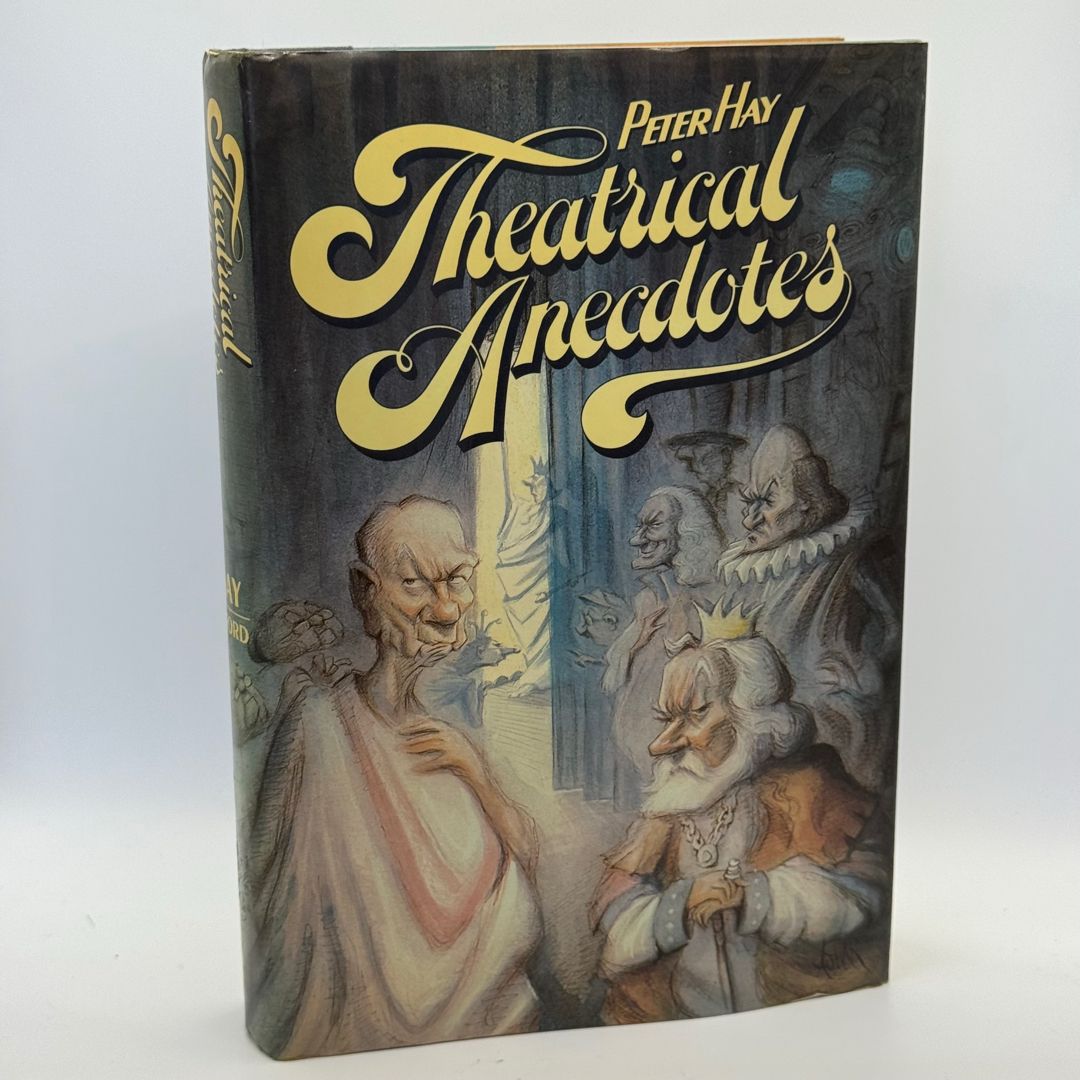 Theatrical Anecdotes (SIGNED 1st ed 1st print)