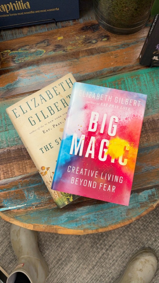 2 BOOKS: Big Magic & The Signature of All Things