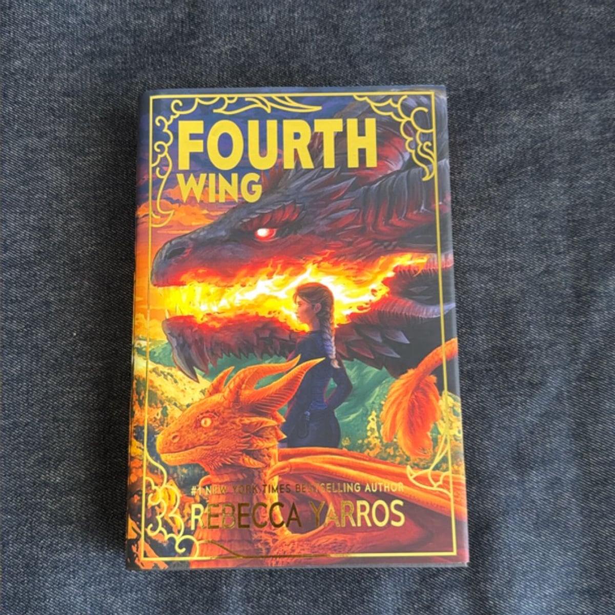 Fourth Wing Acrylipics Special Edition by Rebecca Yarros, Hardcover ...