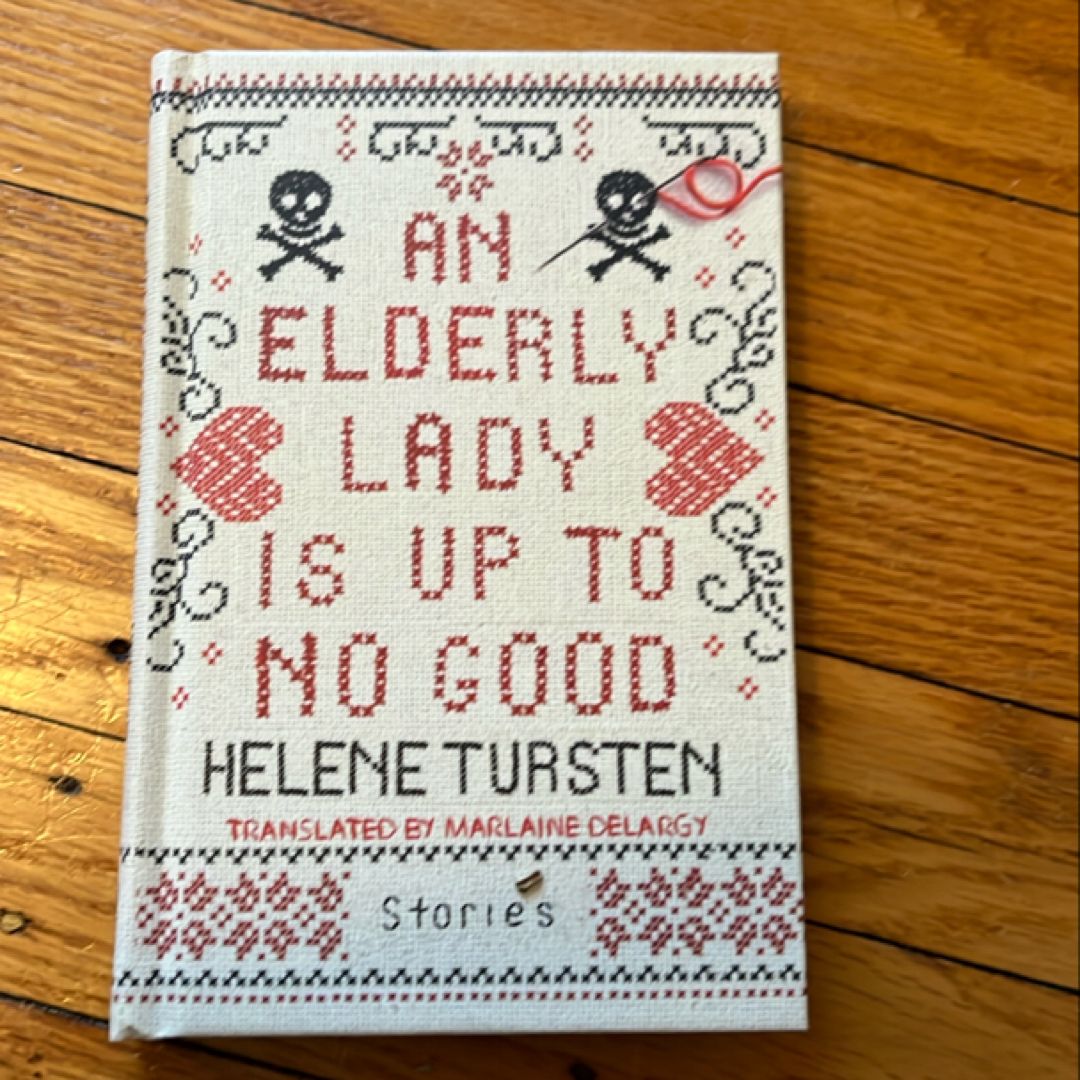 An Elderly Lady Is up to No Good