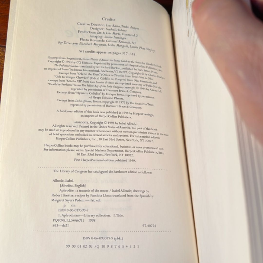 Aphrodite (1999 1st Printing)