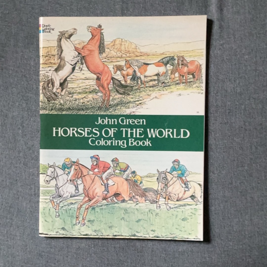 Horses of the World Coloring Book