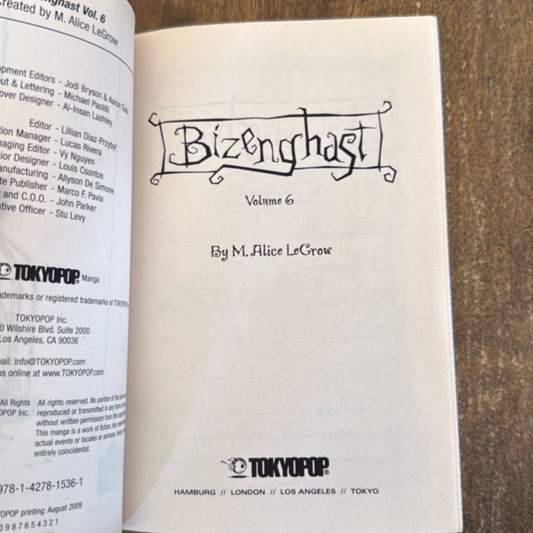 Bizenghast - Volume 6