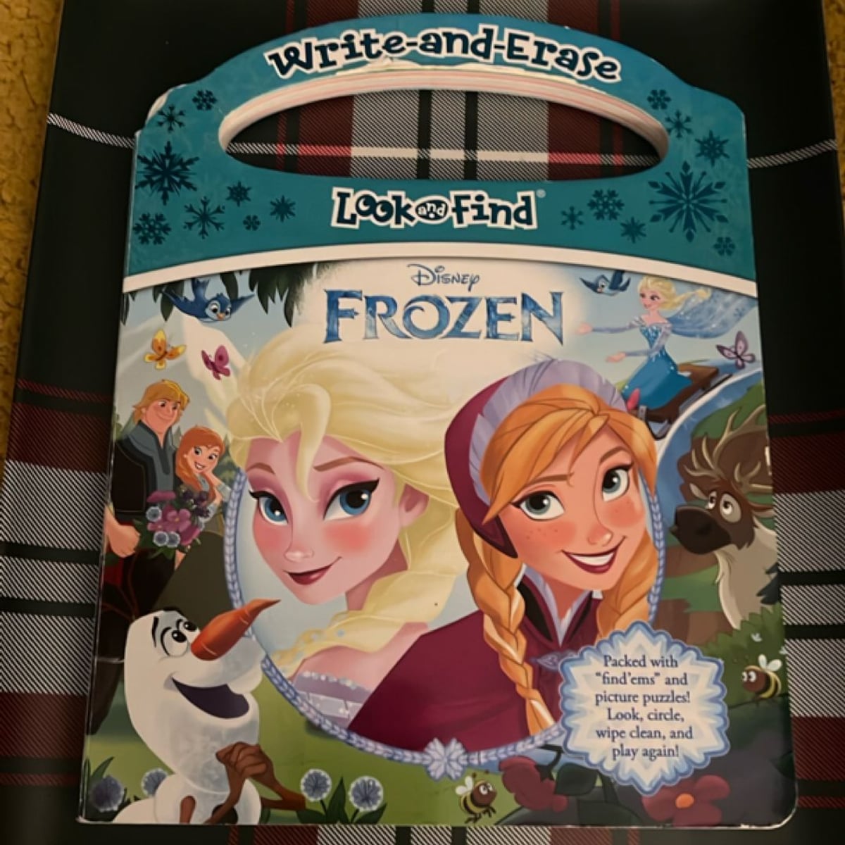 Disney Frozen: Write-And-Erase Look and Find by PI Kids