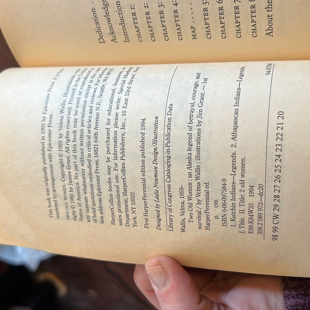 Two Old Women, 20th Anniversary Edition