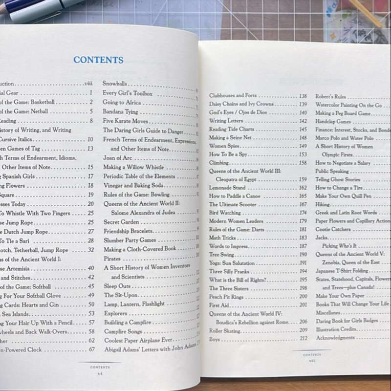 The Daring Book for Girls