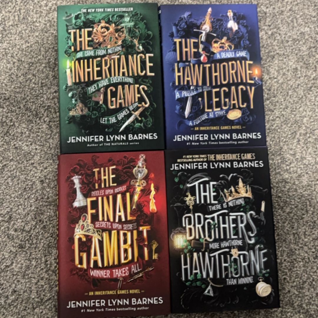 The Inheritance Games Series. 4 Books Collection Set. the Inheritance ...