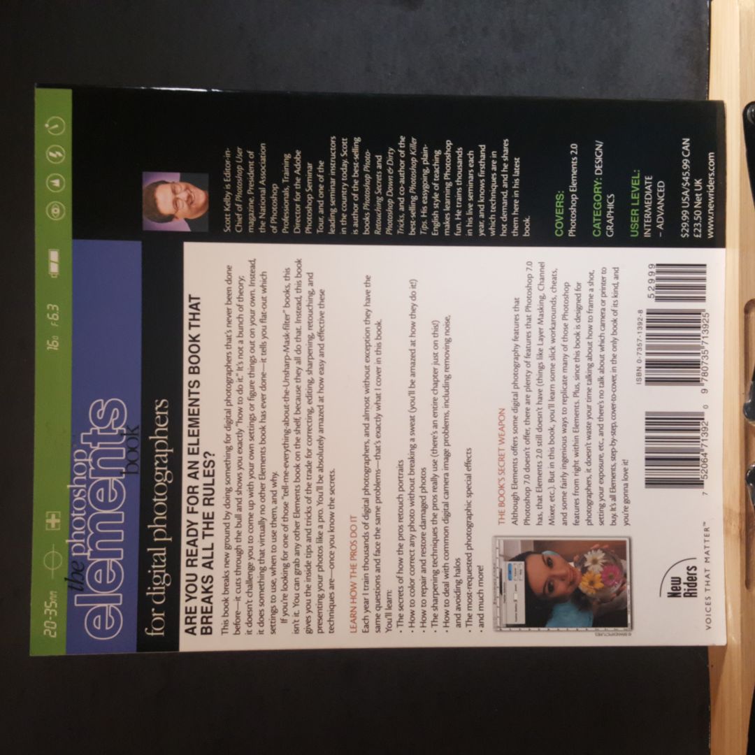 The Photoshop Elements Book for Digital Photographers