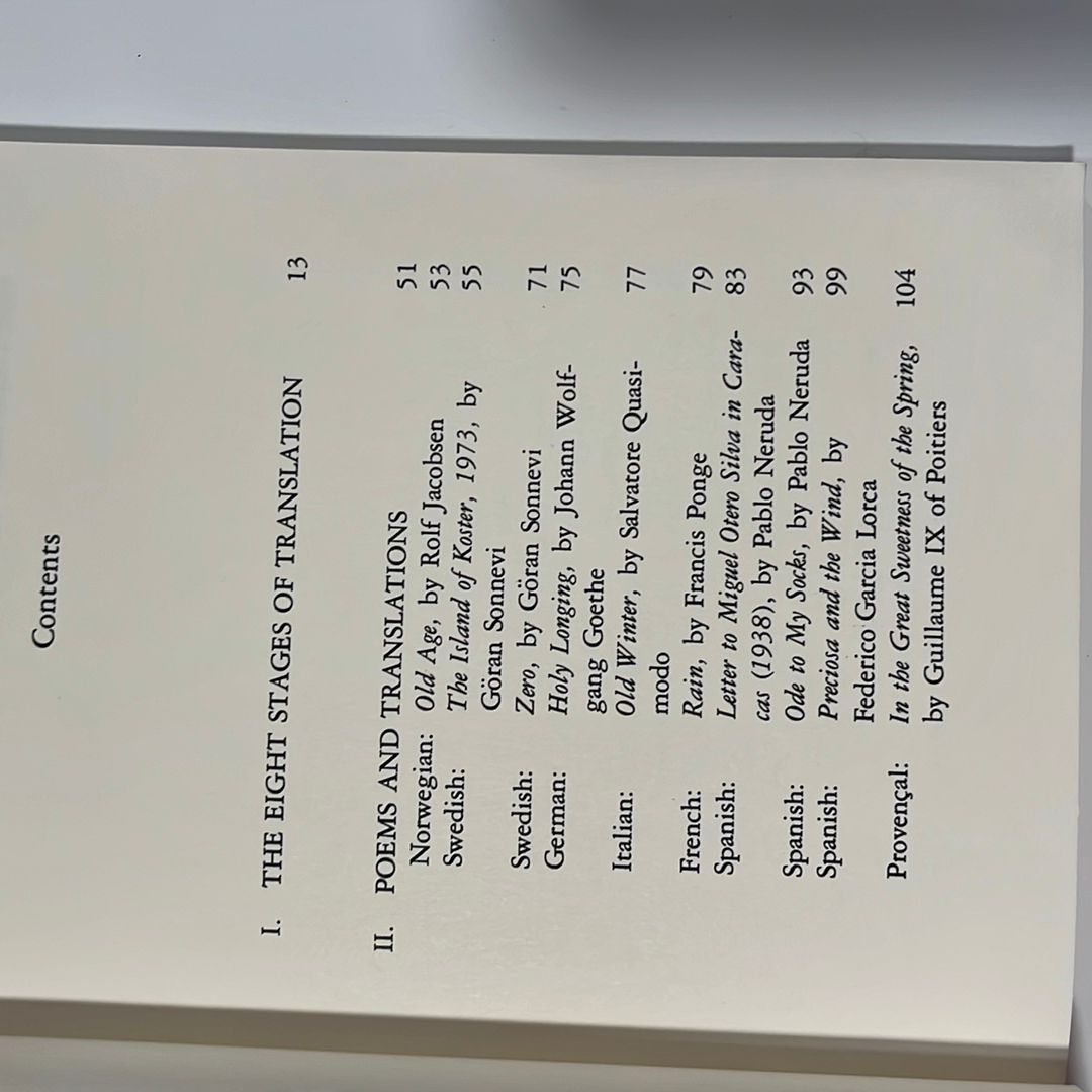 The Eight Stages of Translation