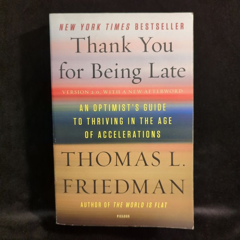 Thank You for Being Late