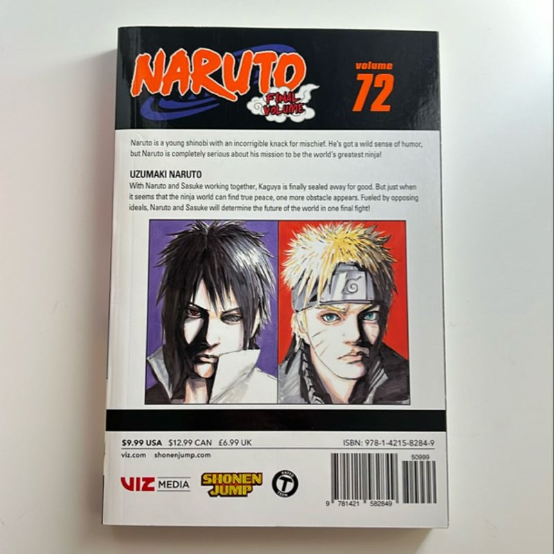 Naruto, Vol. 72 by Masashi Kishimoto, Paperback | Pangobooks