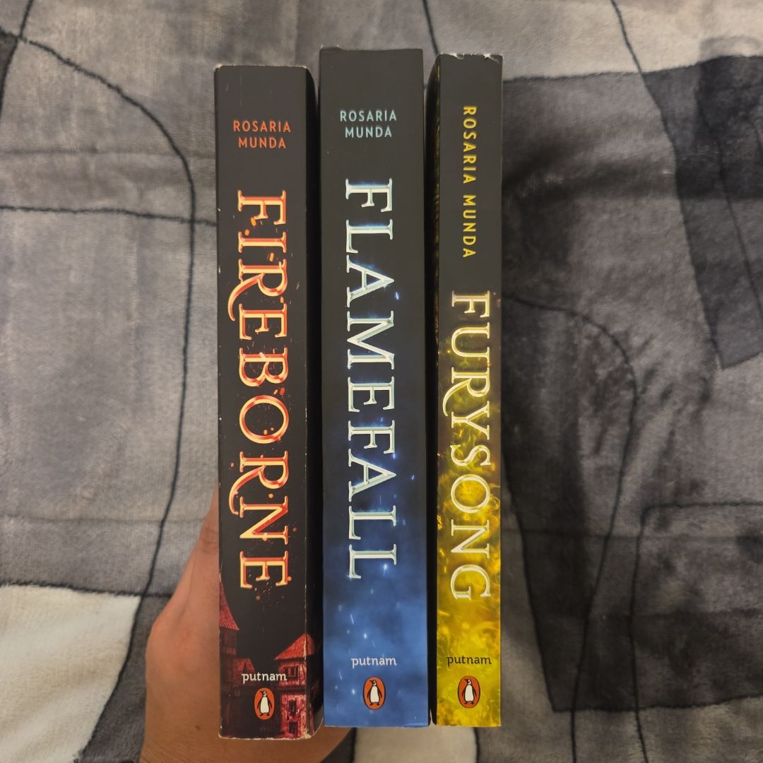 Fireborne Triology by Rosaria Munda , Paperback | Pangobooks