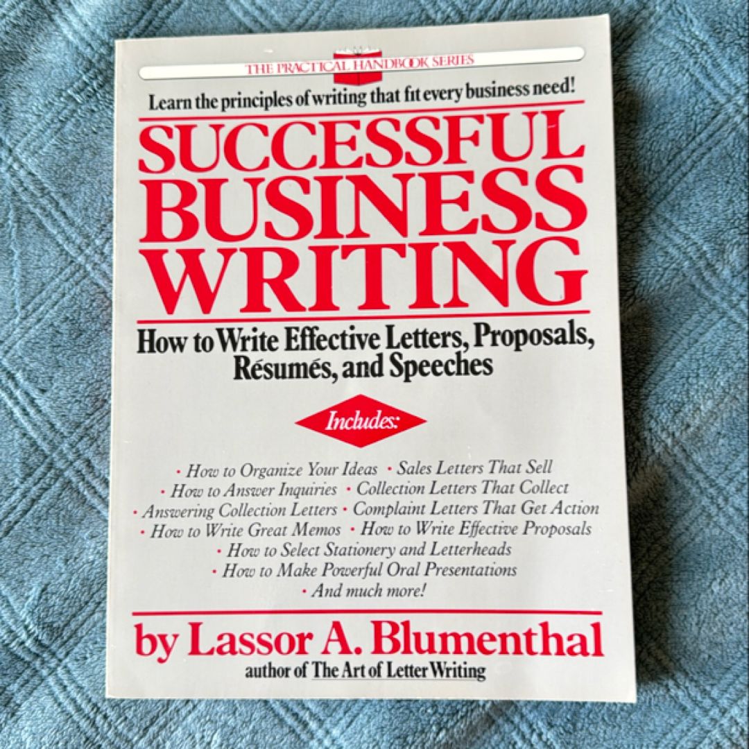 Successful Business Writing