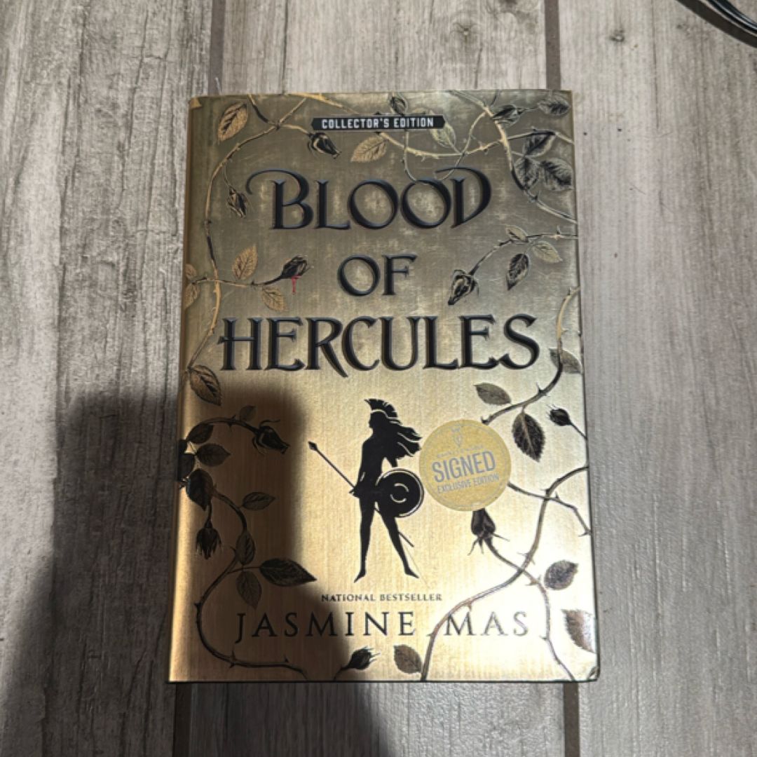 Blood Of Hercules - Signed First Edition