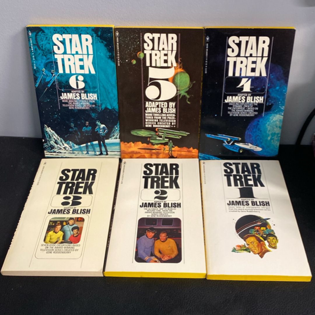 Vintage Star Trek Lot X 6