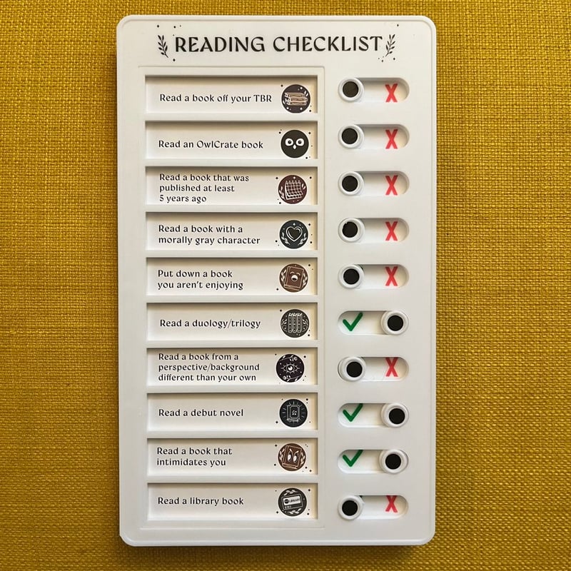 OwlCrate Reading Trackers by OwlCrate, Paperback | Pangobooks