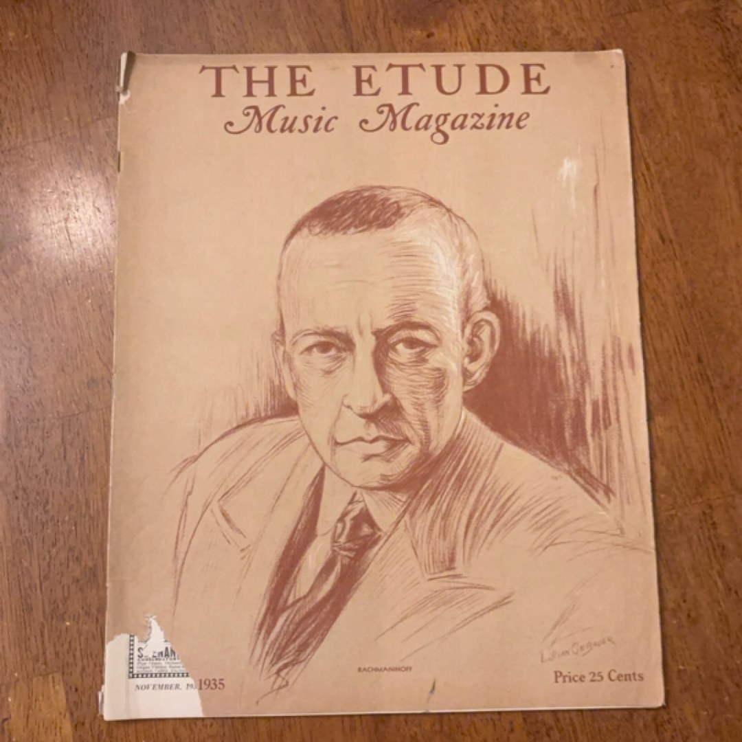 The Etude Music Magazine November 1935