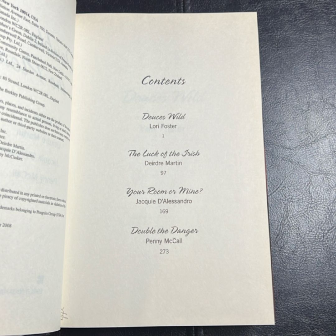 Double the Pleasure (Four Stories in One)