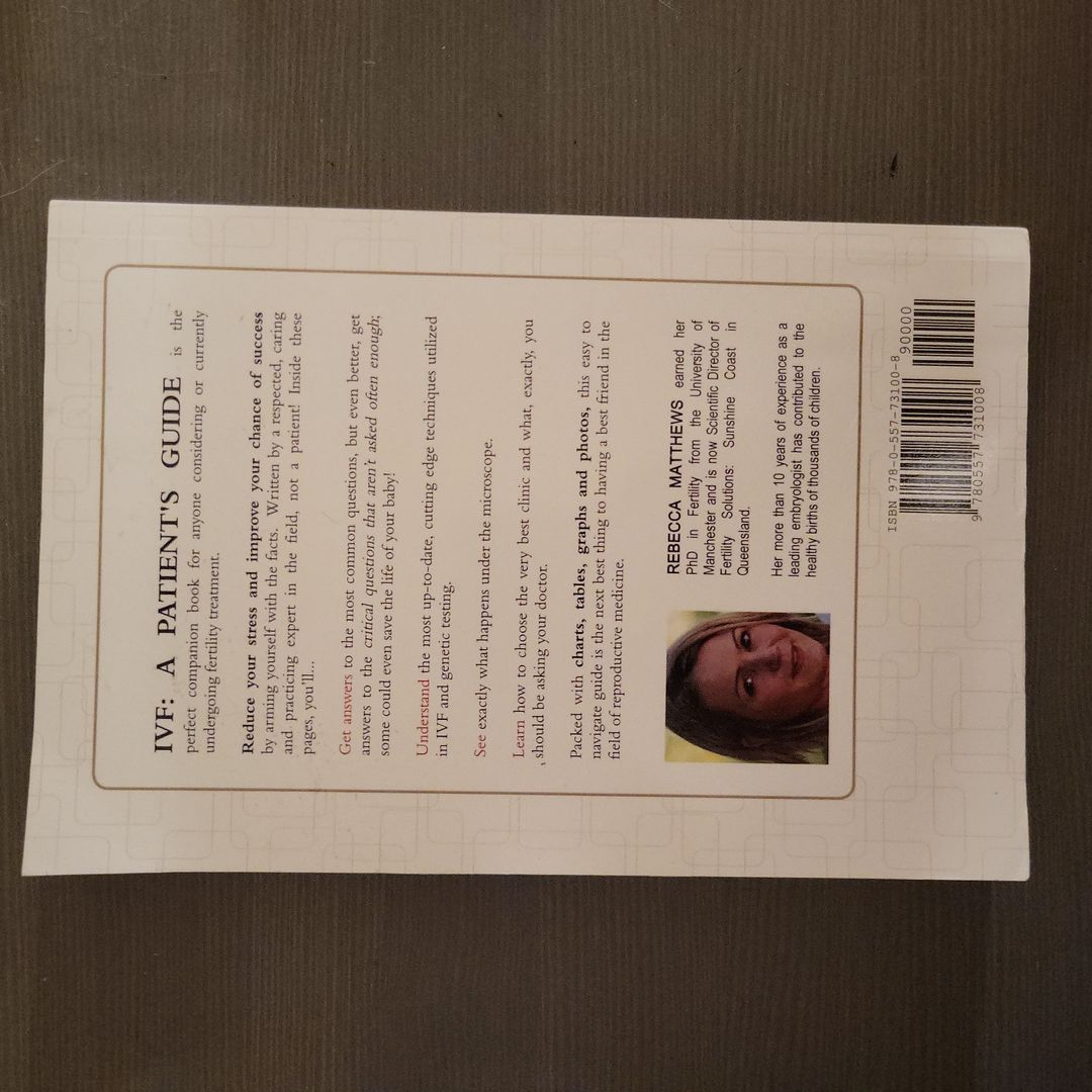 IVF: A Patient's Guide 