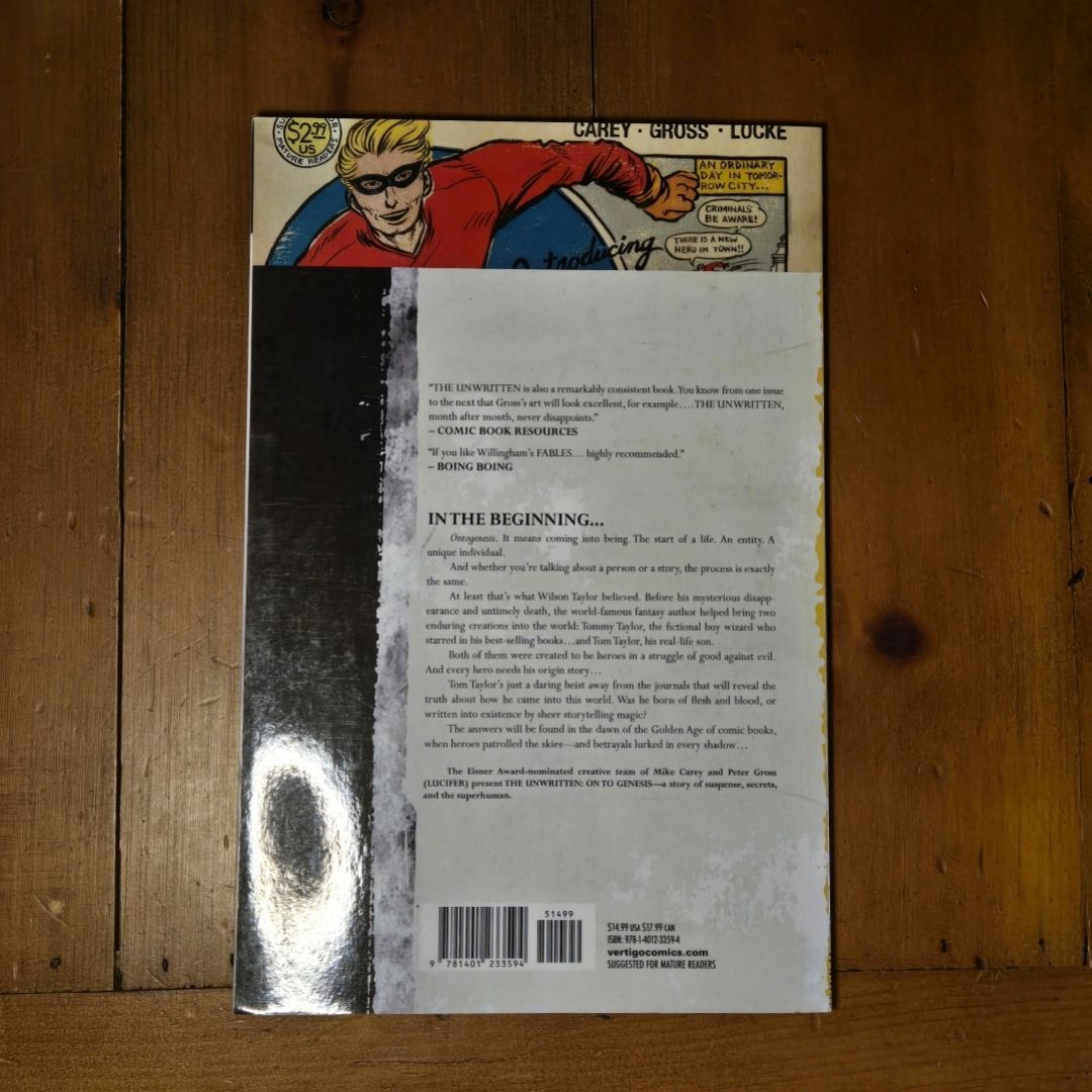 The Unwritten Vol. 5: on to Genesis