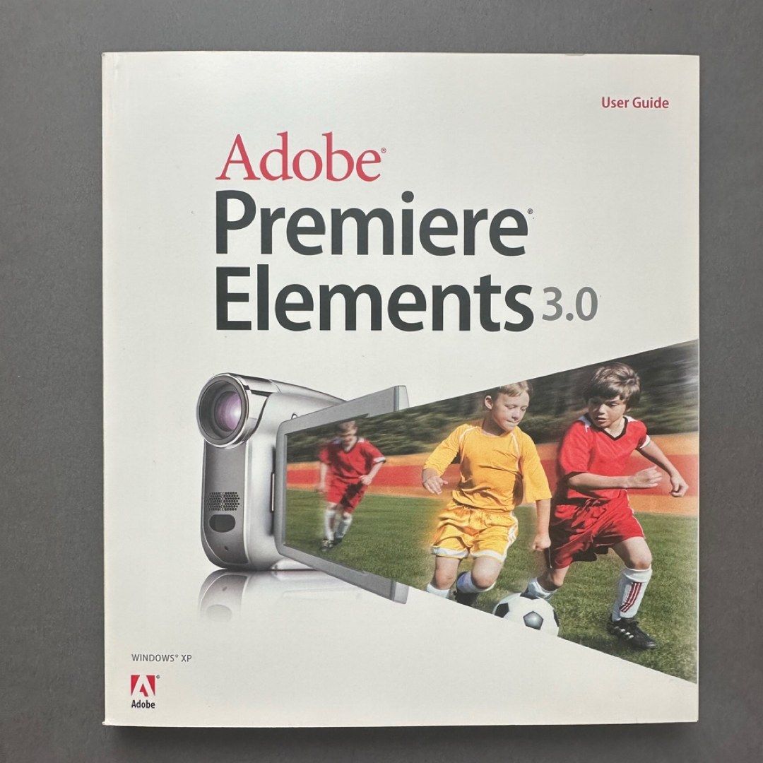 Adobe Premiere Elements 3.0 Manual