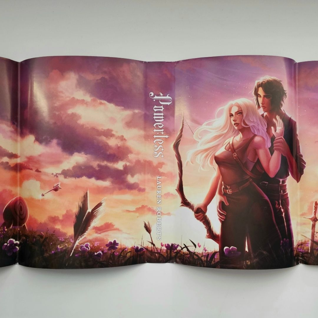 Powerless & Reckless Waterstones UK Exclusive Editions Sprayed