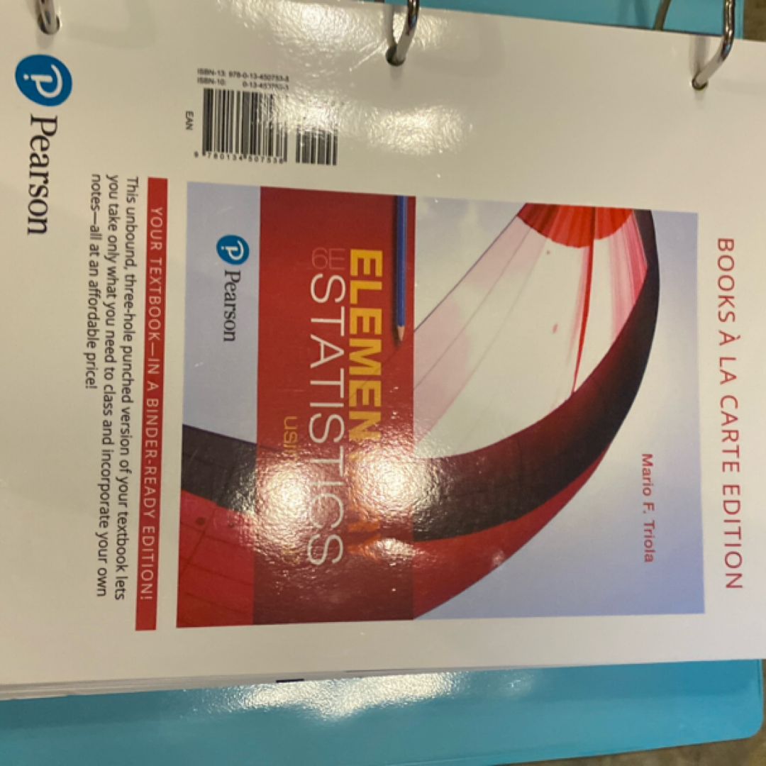 Elementary Statistics Using Excel, Books a la Carte Edition