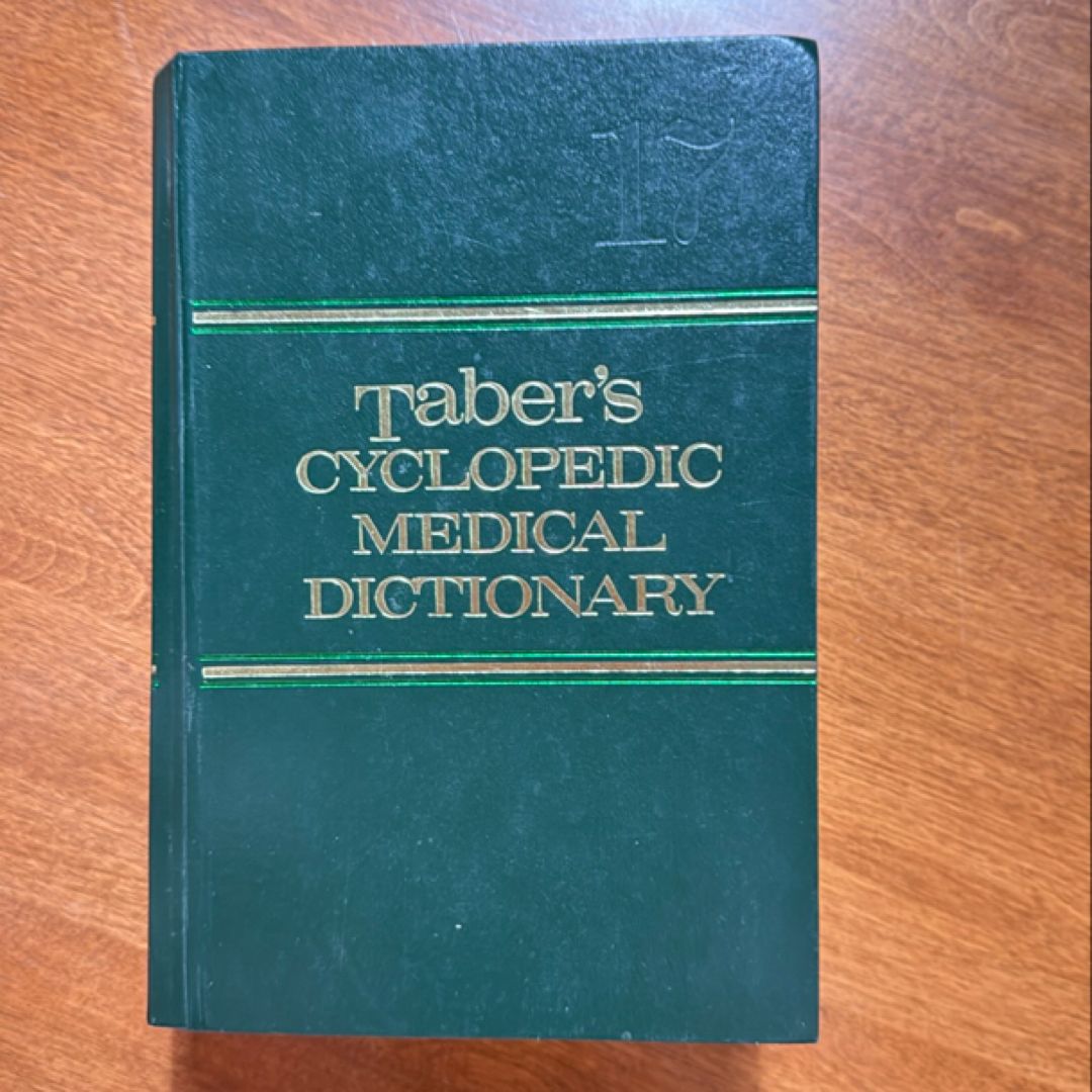 Taber's Cyclopedic Medical Dictionary by Donald Venes, Paperback