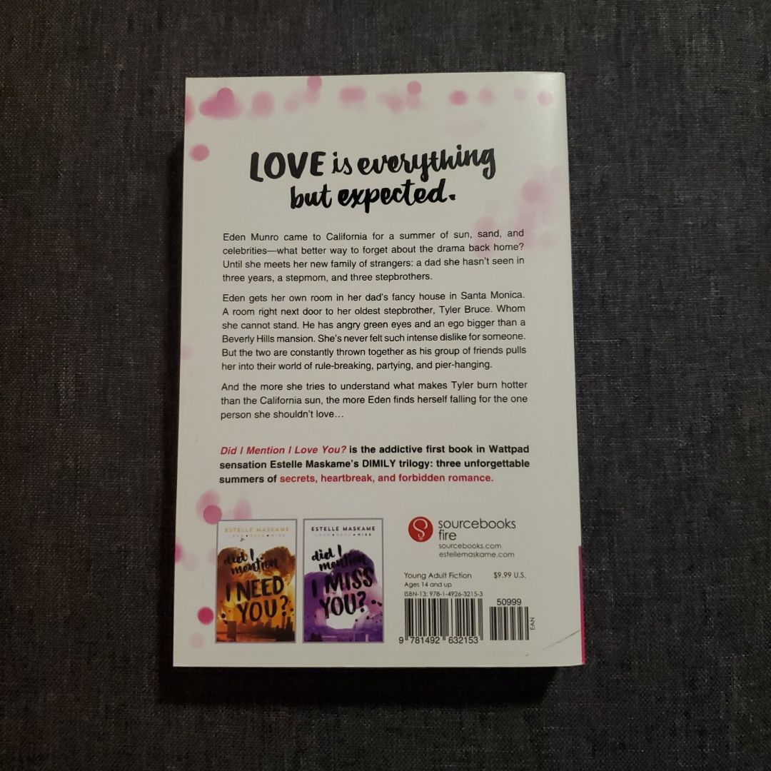 Did I Mention I Love You?