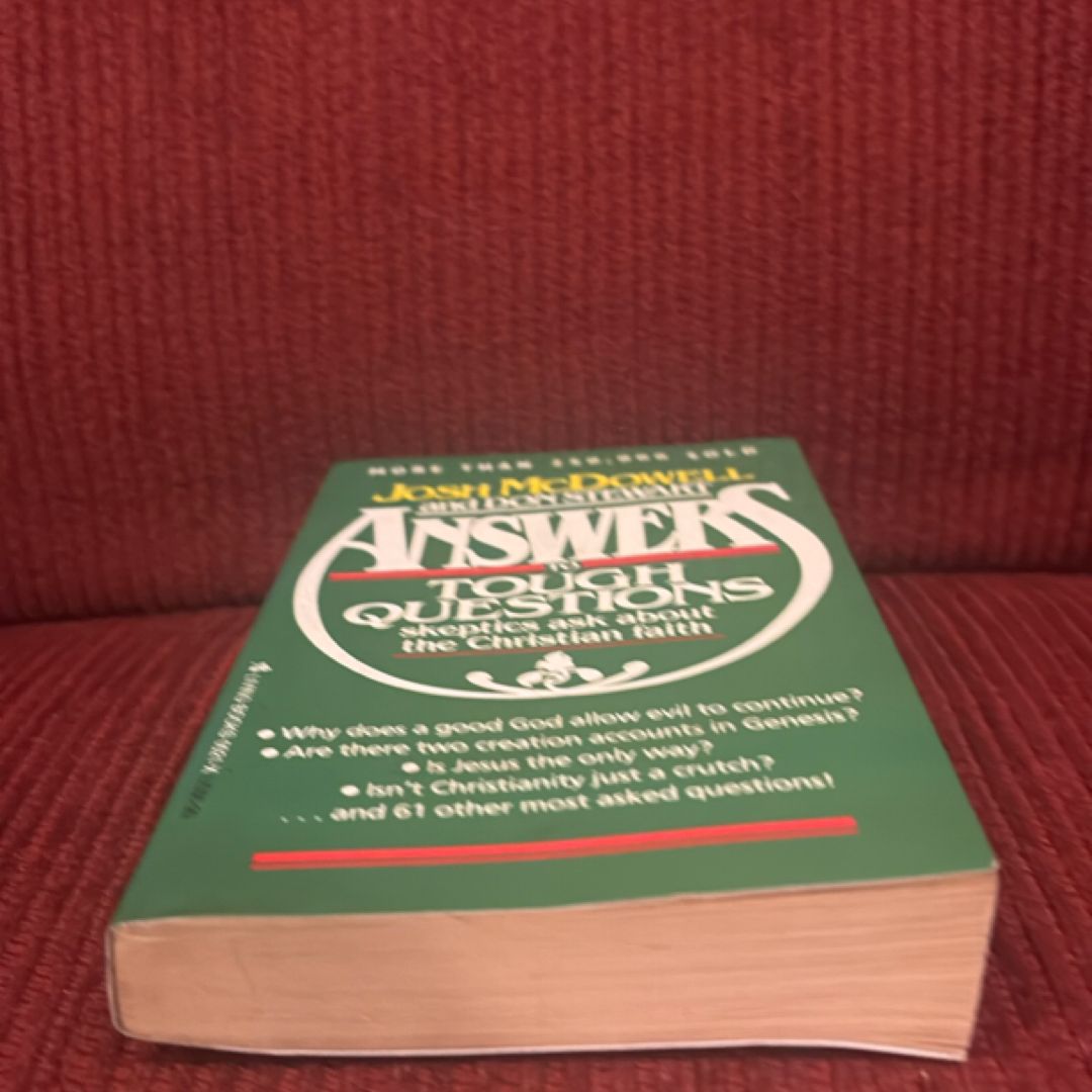 Answers to Tough Questions