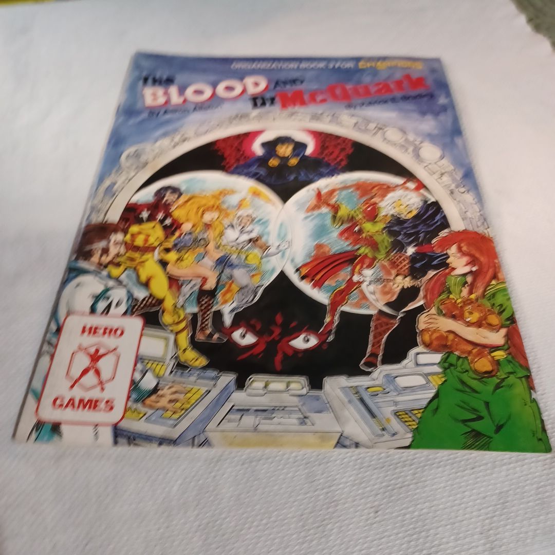 The Blood and Dr. McQuark (Organization Book 3 for Champions)