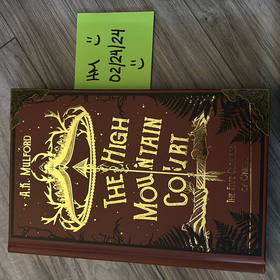 The High Mountain Court - Bookish Box Edition