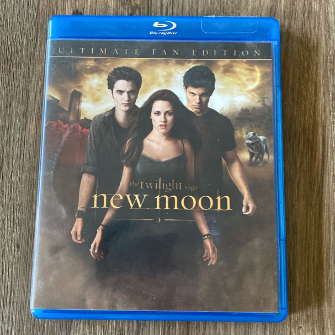 Twilight New Moon Blu Ray