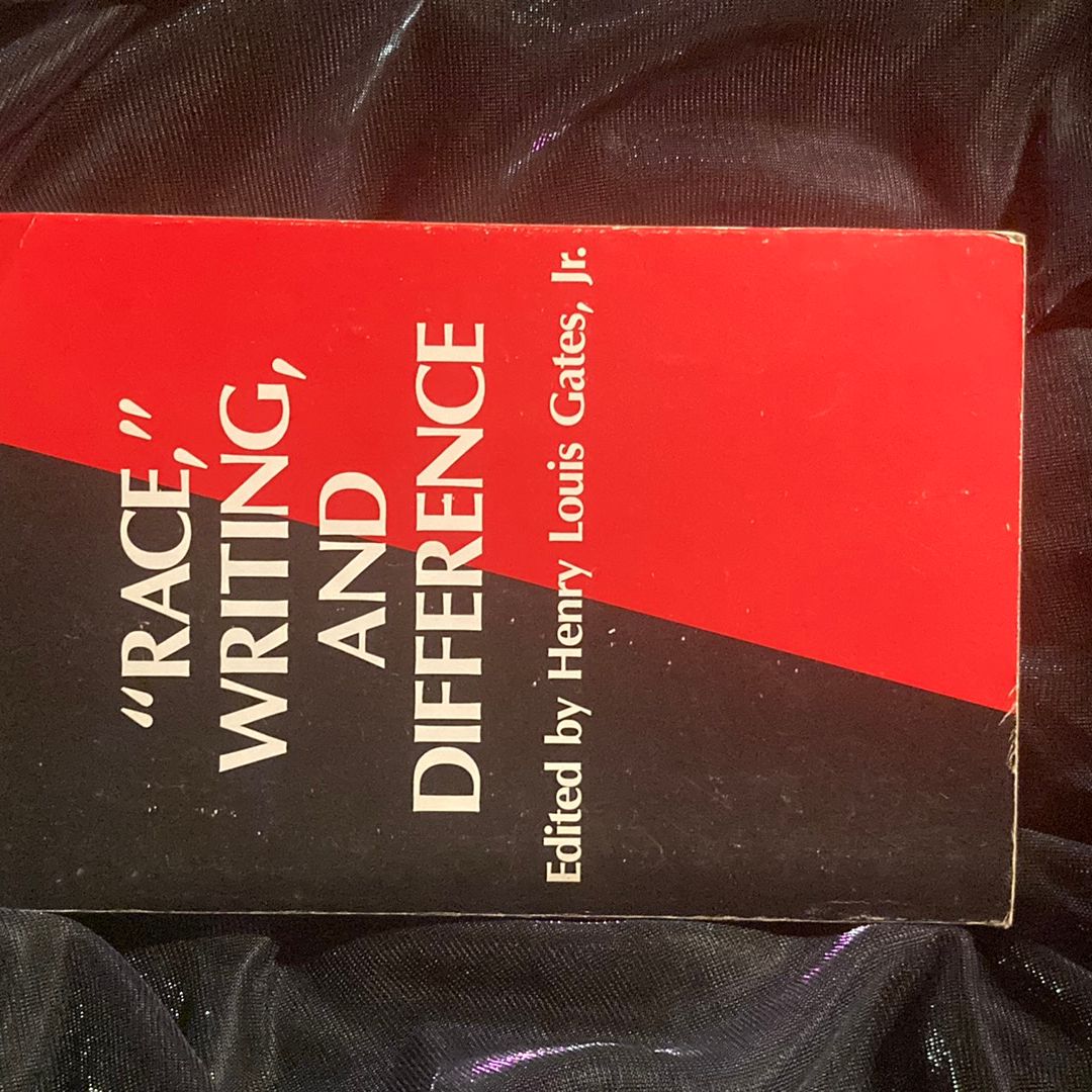 "Race," Writing, and Difference