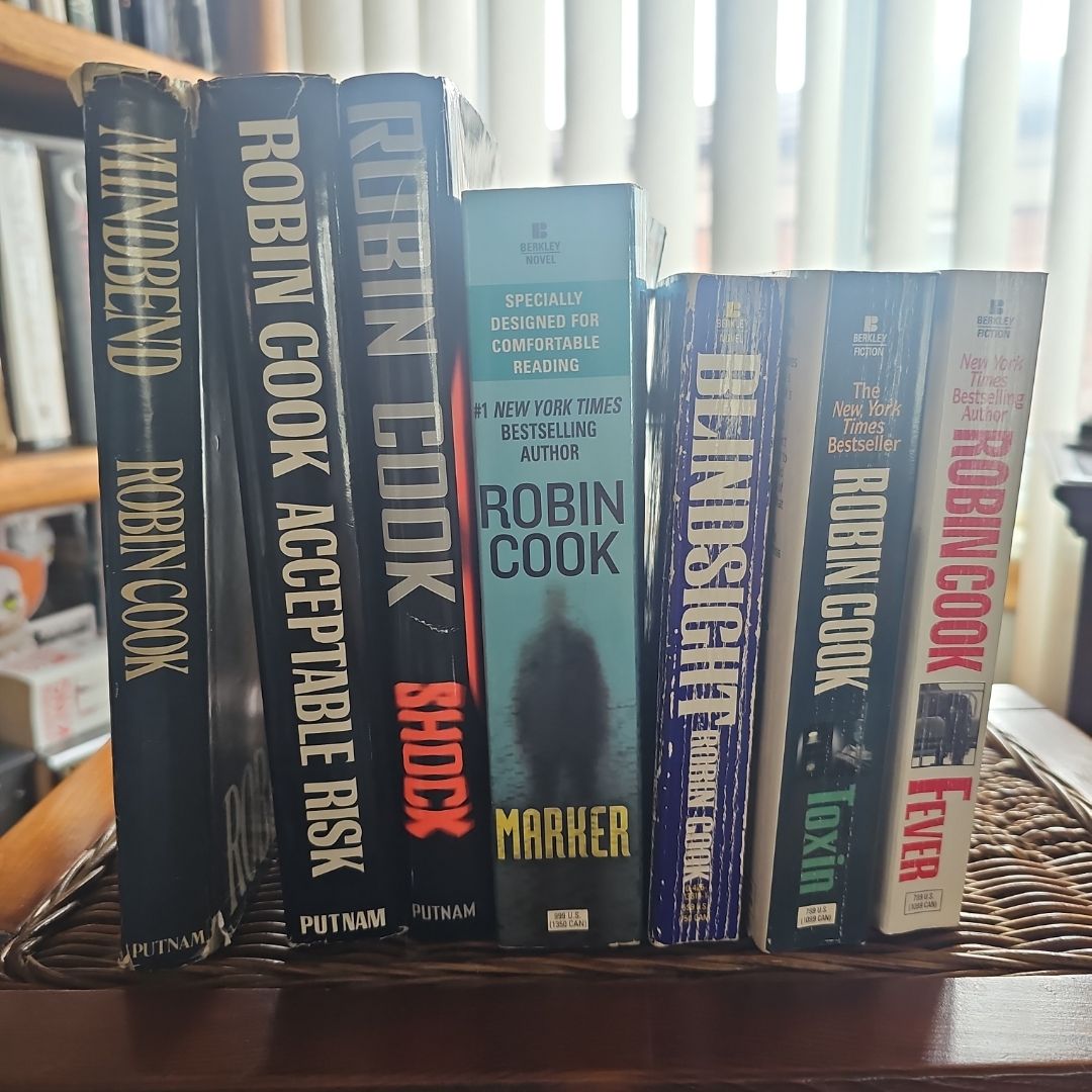 (SET OF 7) Fever, Toxin, Blindsight, Marker, Shock, Mindbend & Acceptable Risk