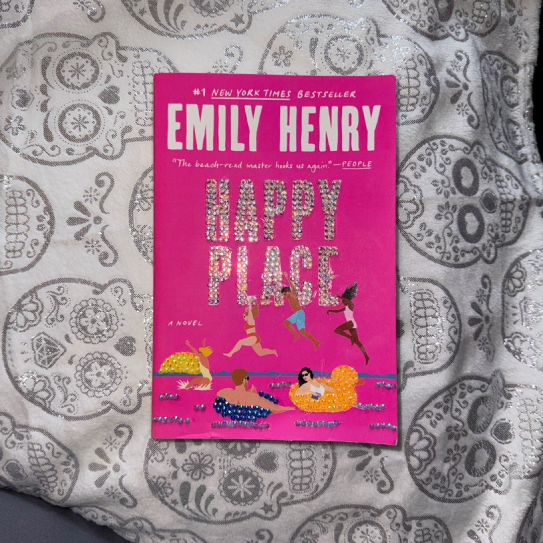 Happy Place (bedazzled cover)