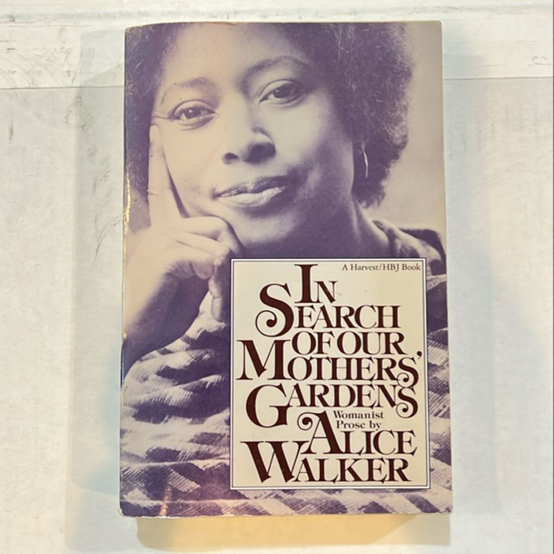 In Search of Our Mother's Gardens