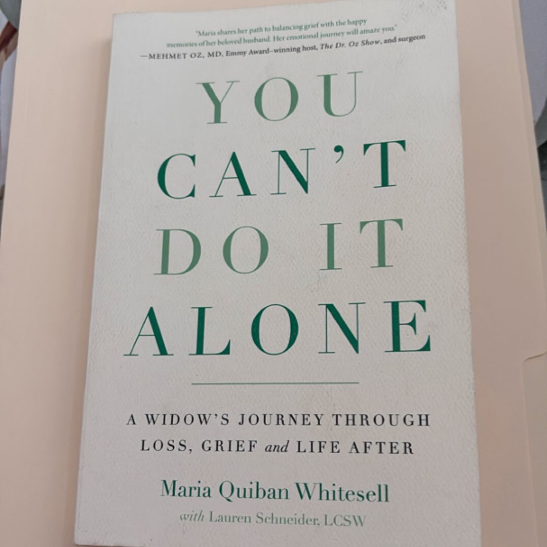 You Can't Do It Alone