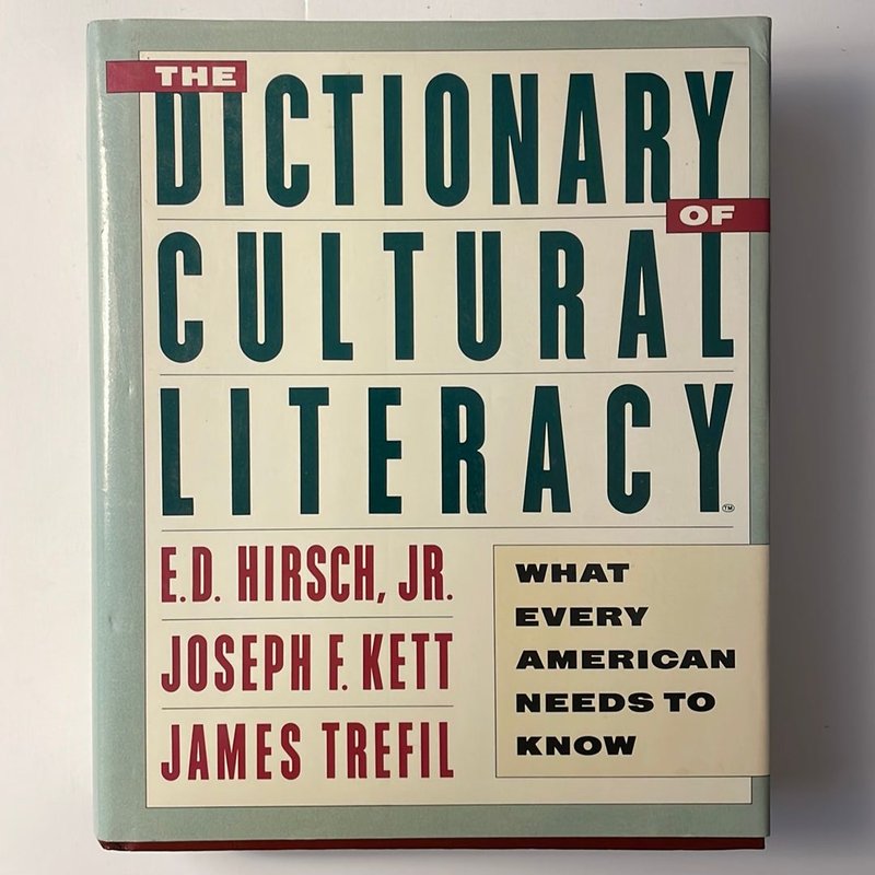 The Dictionary of Cultural Literacy