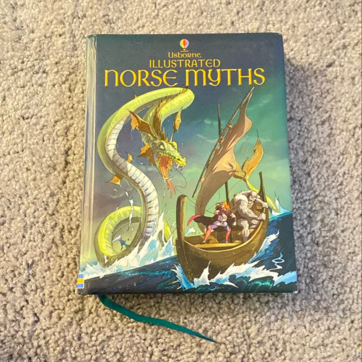 Usborne Illustrated Norse Myths by Louie Stowell