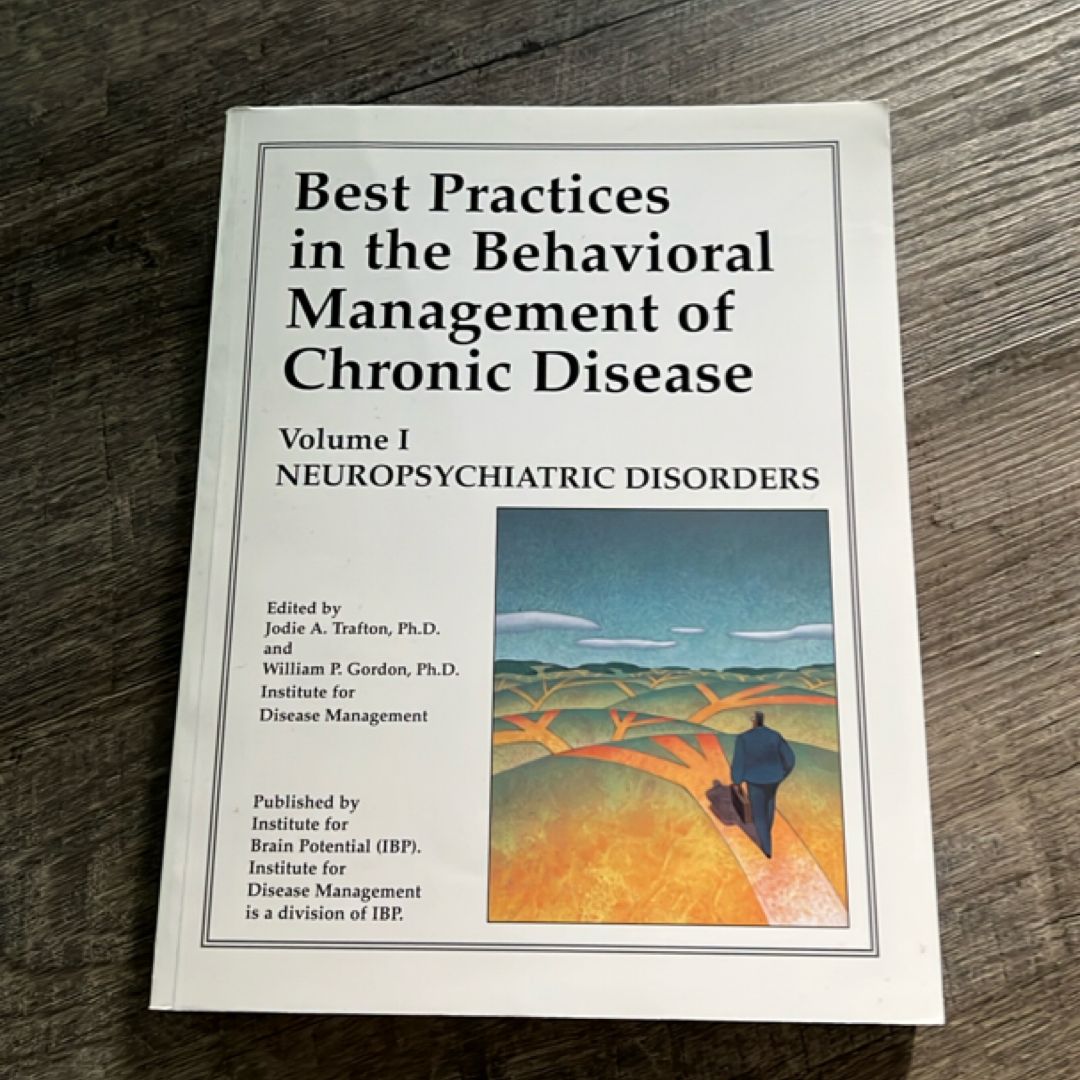 Best Practices in the Behavioral Management of Chronic Disease Volume I ...