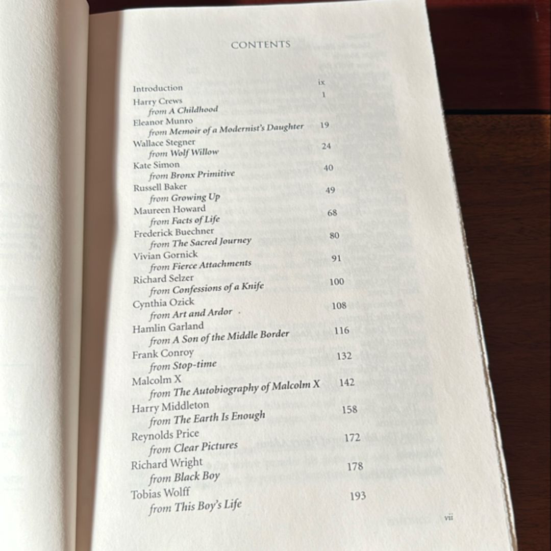 Modern American Memoirs