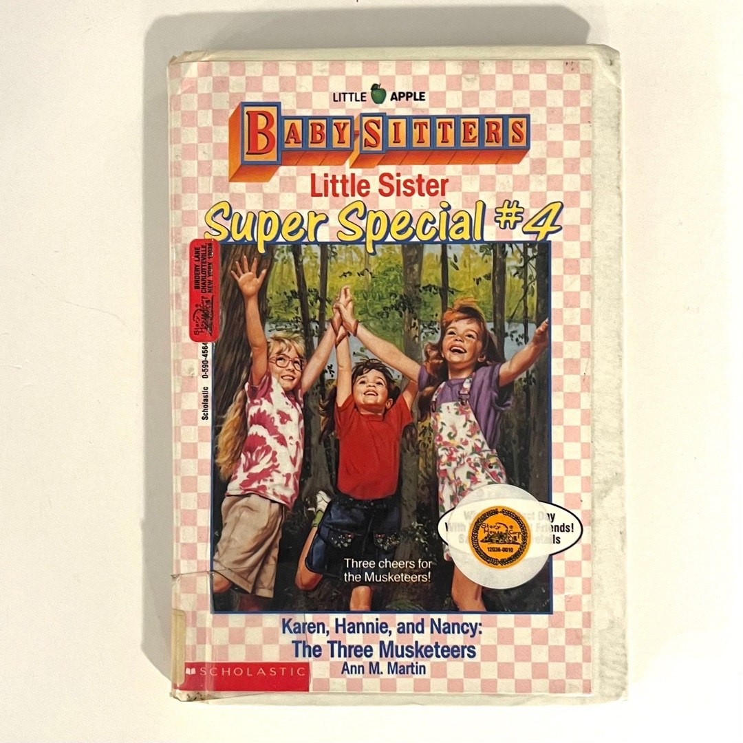 Baby-Sitters Club #SS4 - Karen, Hannie and Nancy (Ex-Library)