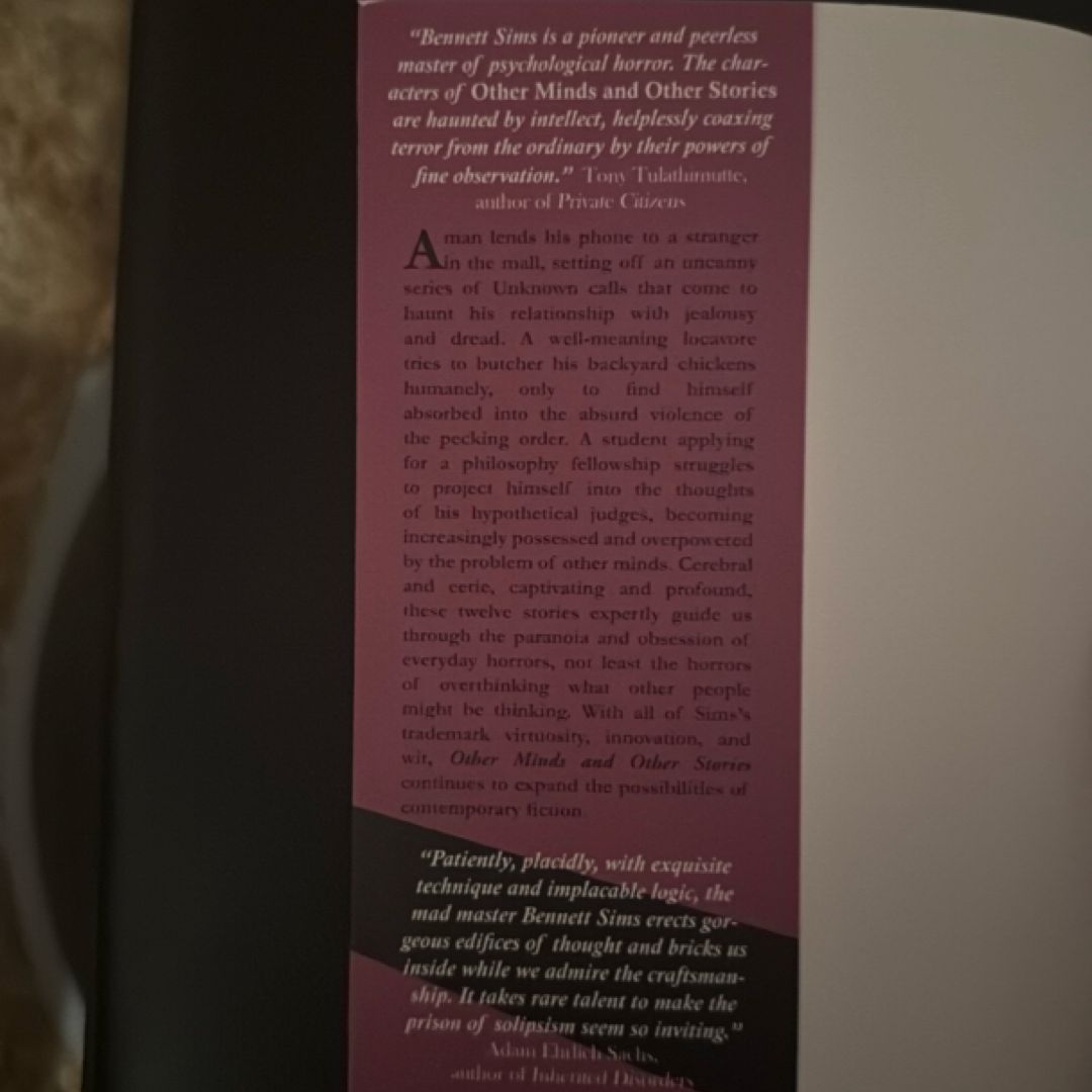 Other Minds and Other Stories