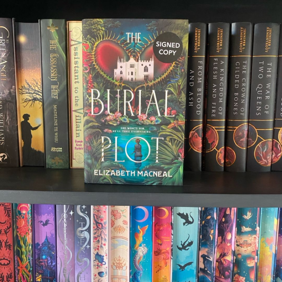 Waterstones The Burial Plot Signed