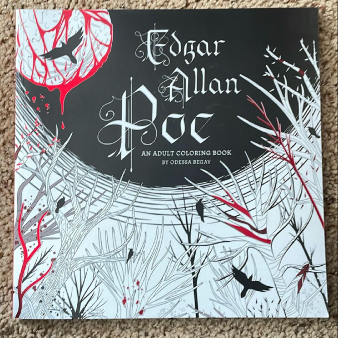Edgar Allan Poe: an Adult Coloring Book